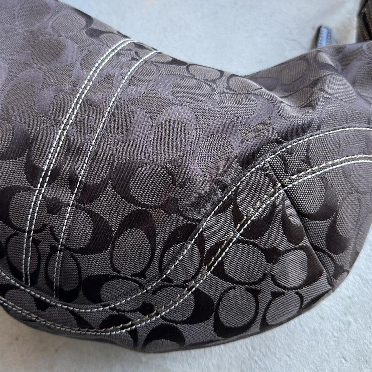 vintage y2k coach brown croissant shoulder bag 9