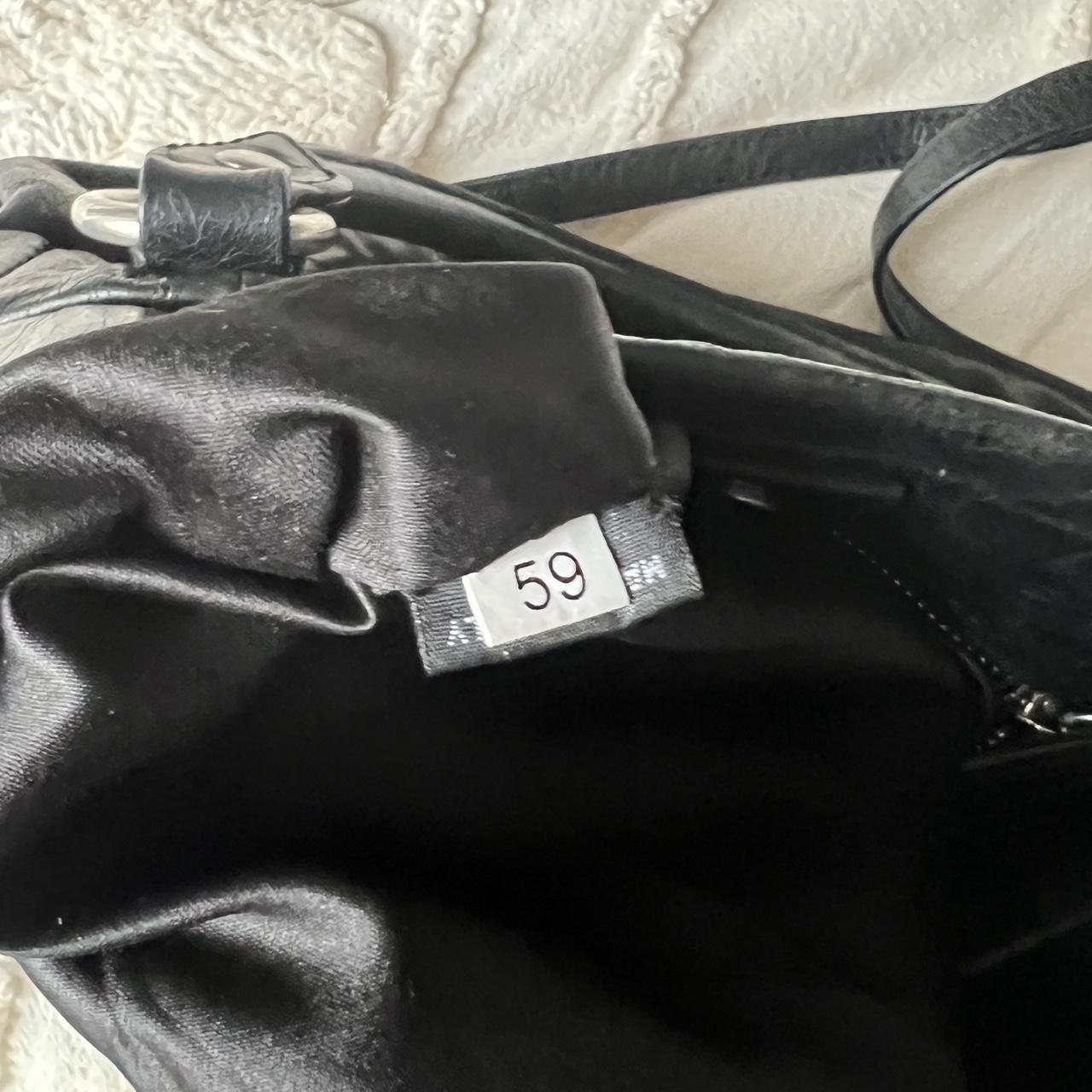 Authentic Miu Miu Vitello Lux Bow Mini Bag – Black