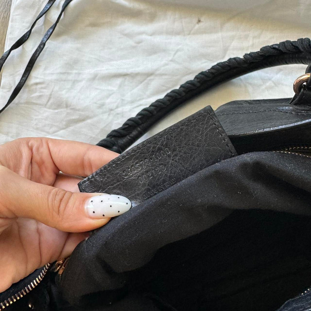 Authentic Balenciaga City Bag – Black