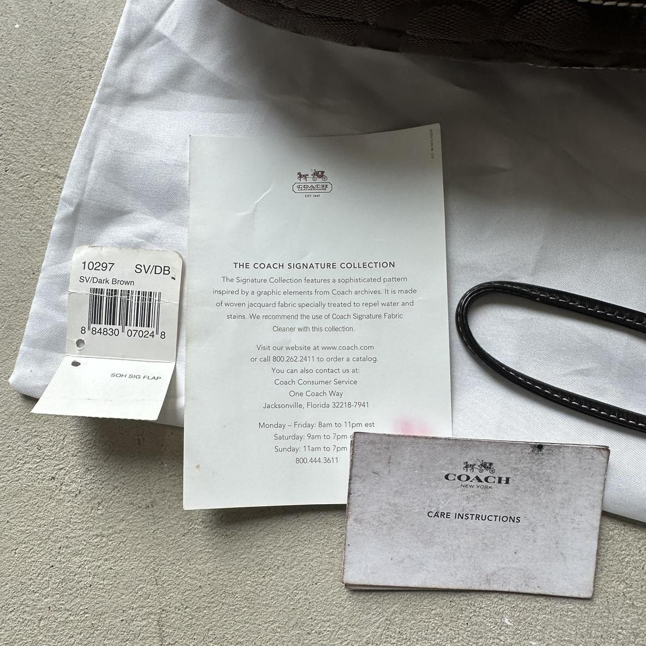 vintage y2k coach brown canvas soho shoulder bag 1