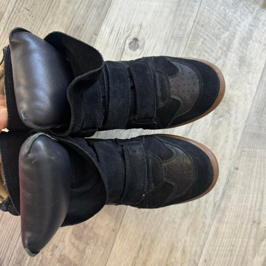 Authentic Isabel Marant Bekett Wedge Sneakers