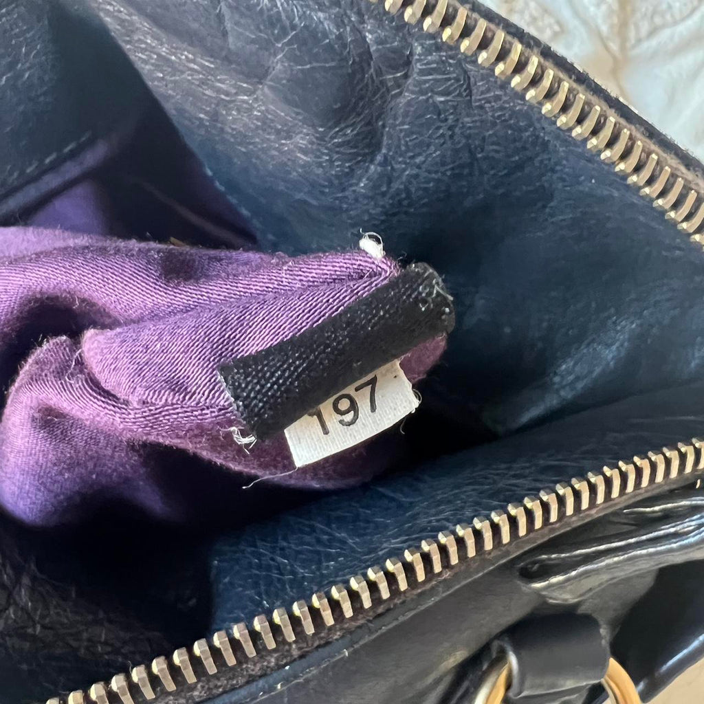 Authentic Miu Miu Vitello Lux Bow Mini Bag – Black