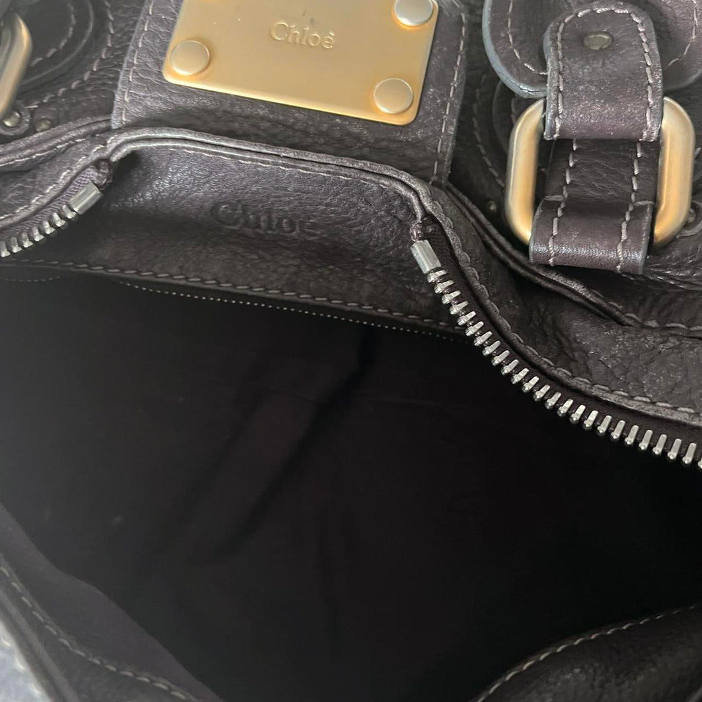 Authentic Chloé Paddington Bag – Dark Brown