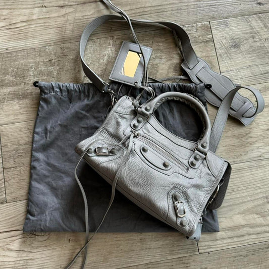 Authentic Balenciaga Classic City Mini – Grey