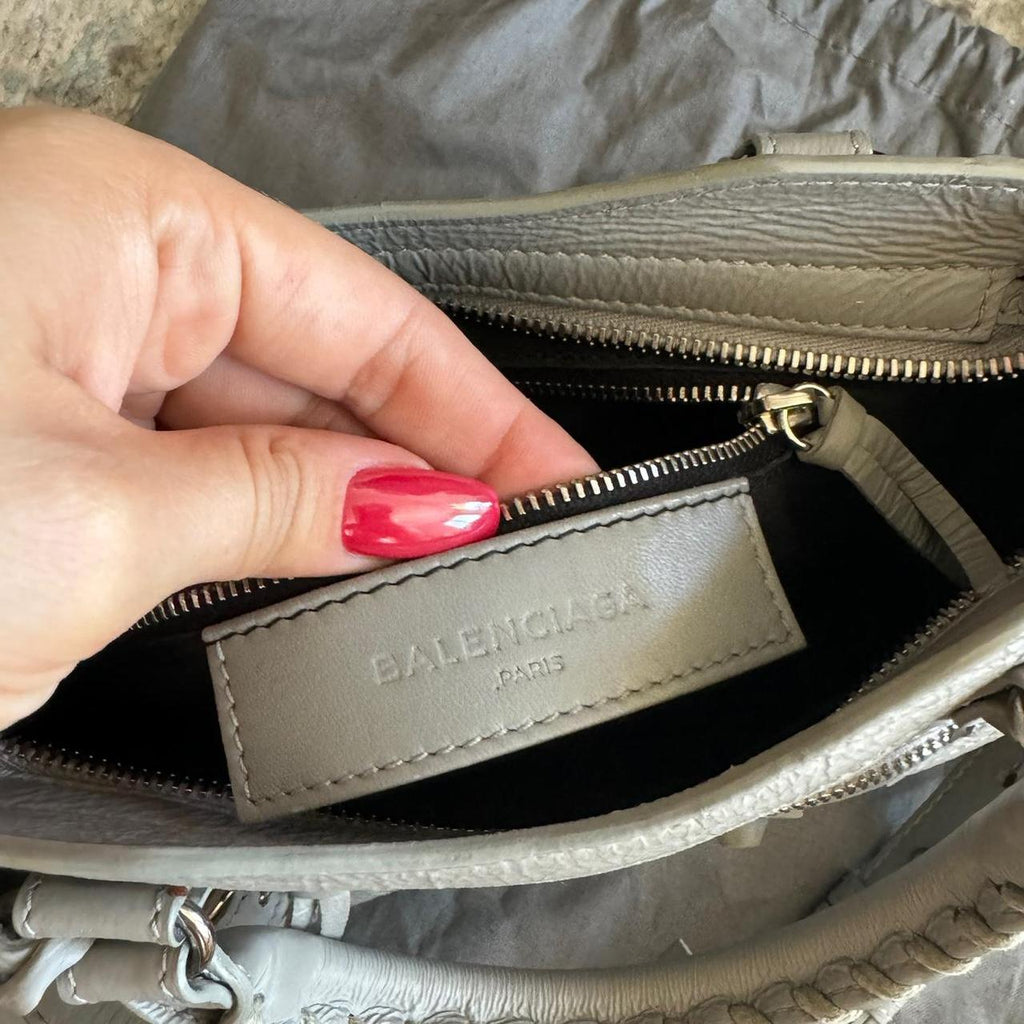 Authentic Balenciaga Classic City Mini – Grey