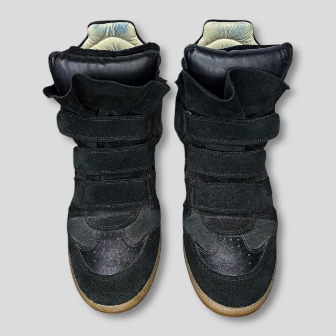 Isabel Marant Women's Black and Grey Trainers