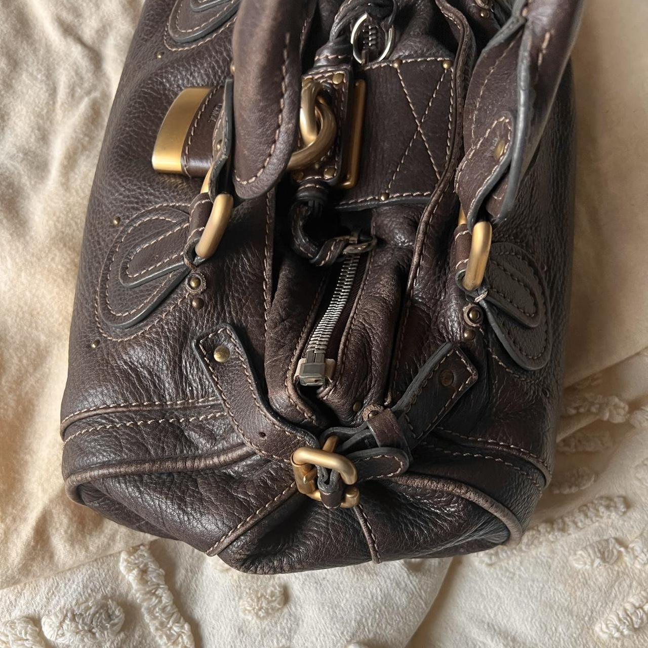 Authentic Chloé Paddington Bag – Dark Brown