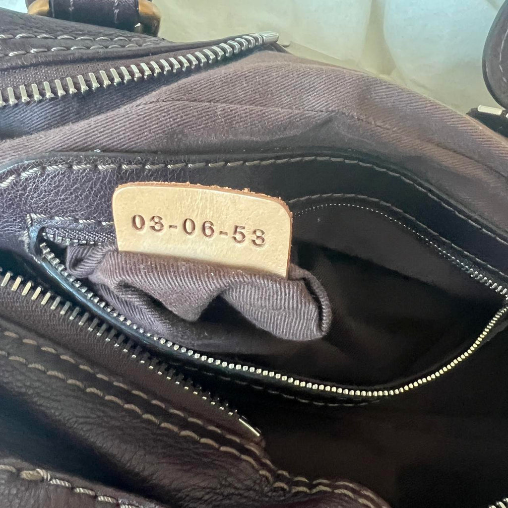 Authentic Chloé East-West Paddington Bag – Chocolate Brown