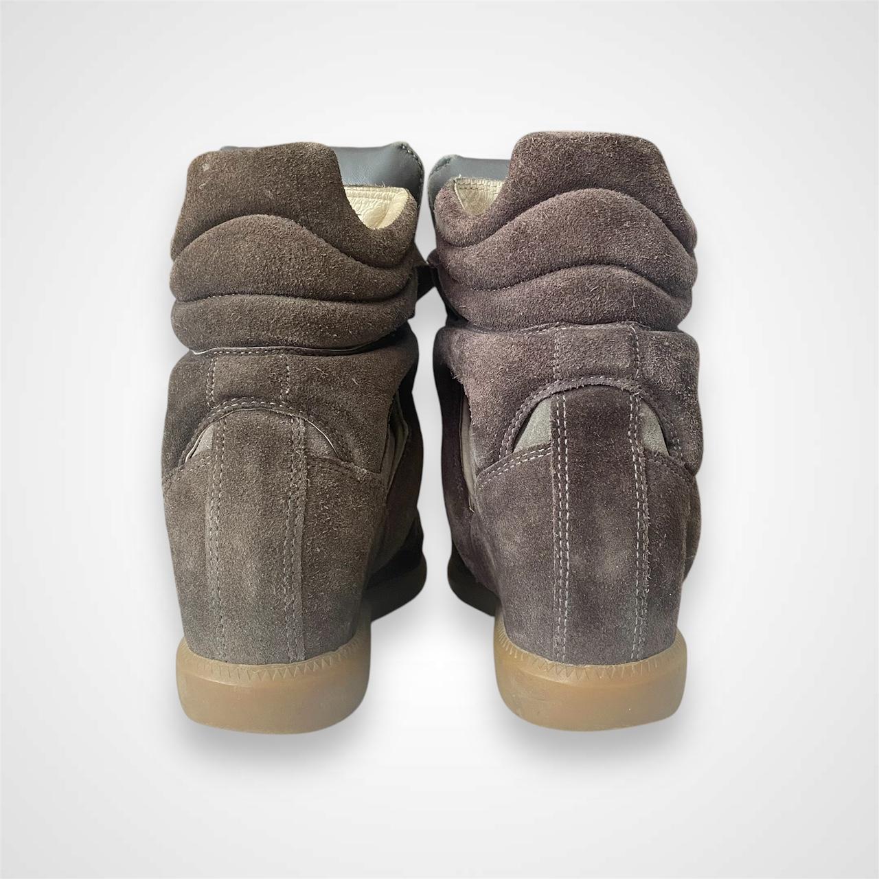 Isabel Marant Women's Brown and Grey Trainers