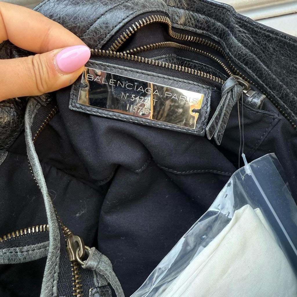 Vintage Balenciaga City Bag – Classic Moto Style