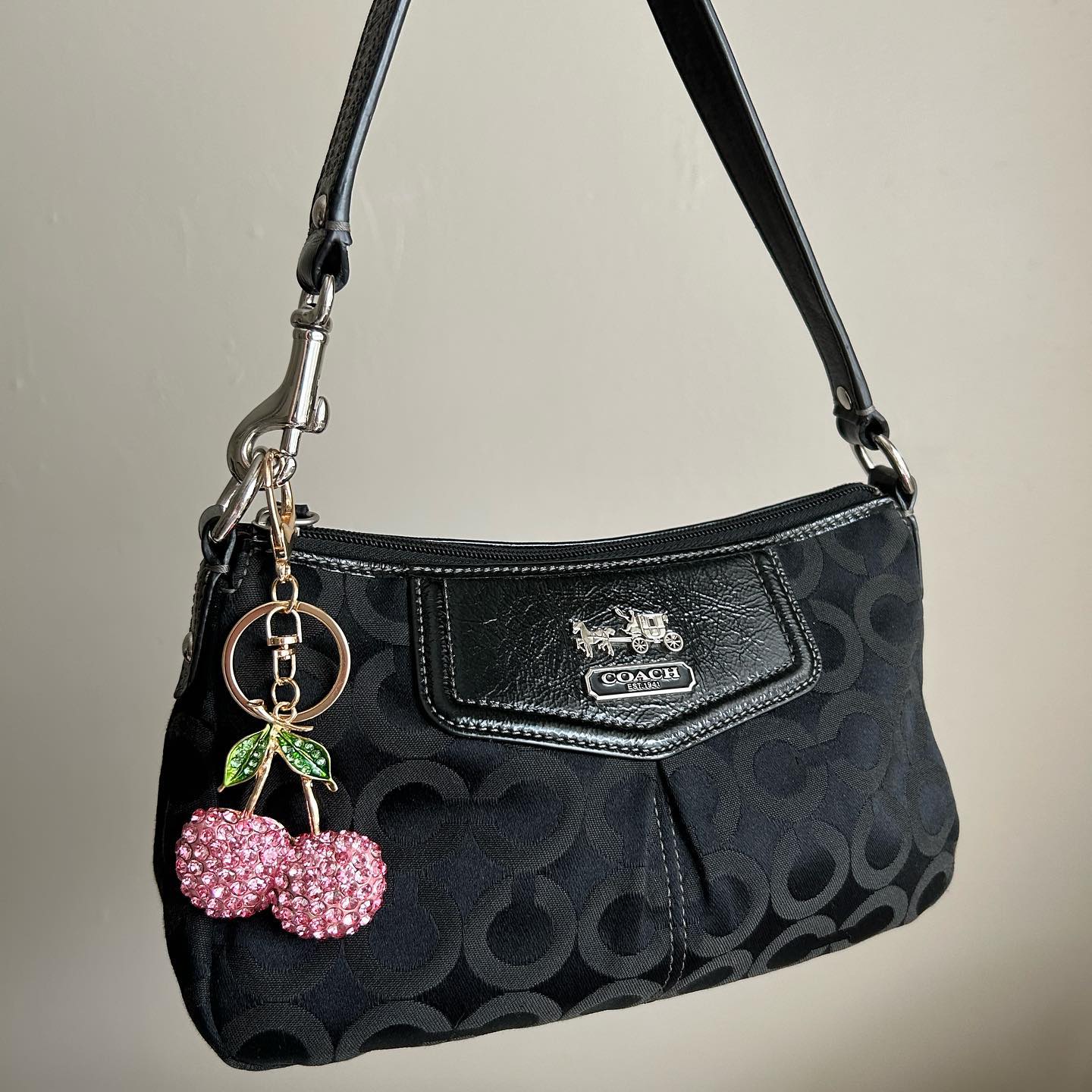 black coach vintage bag 1
