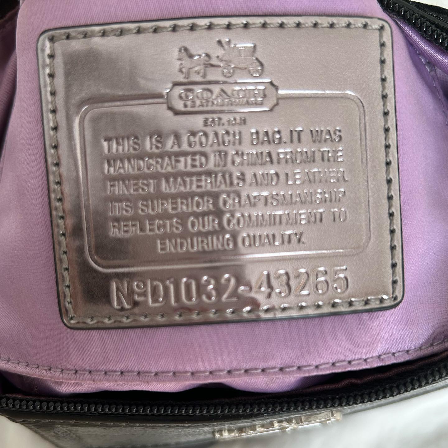 black coach vintage bag 1