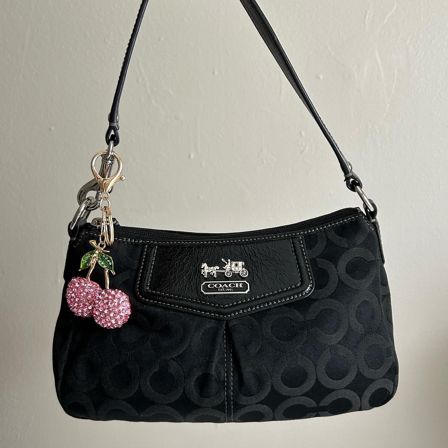 black coach vintage bag 1