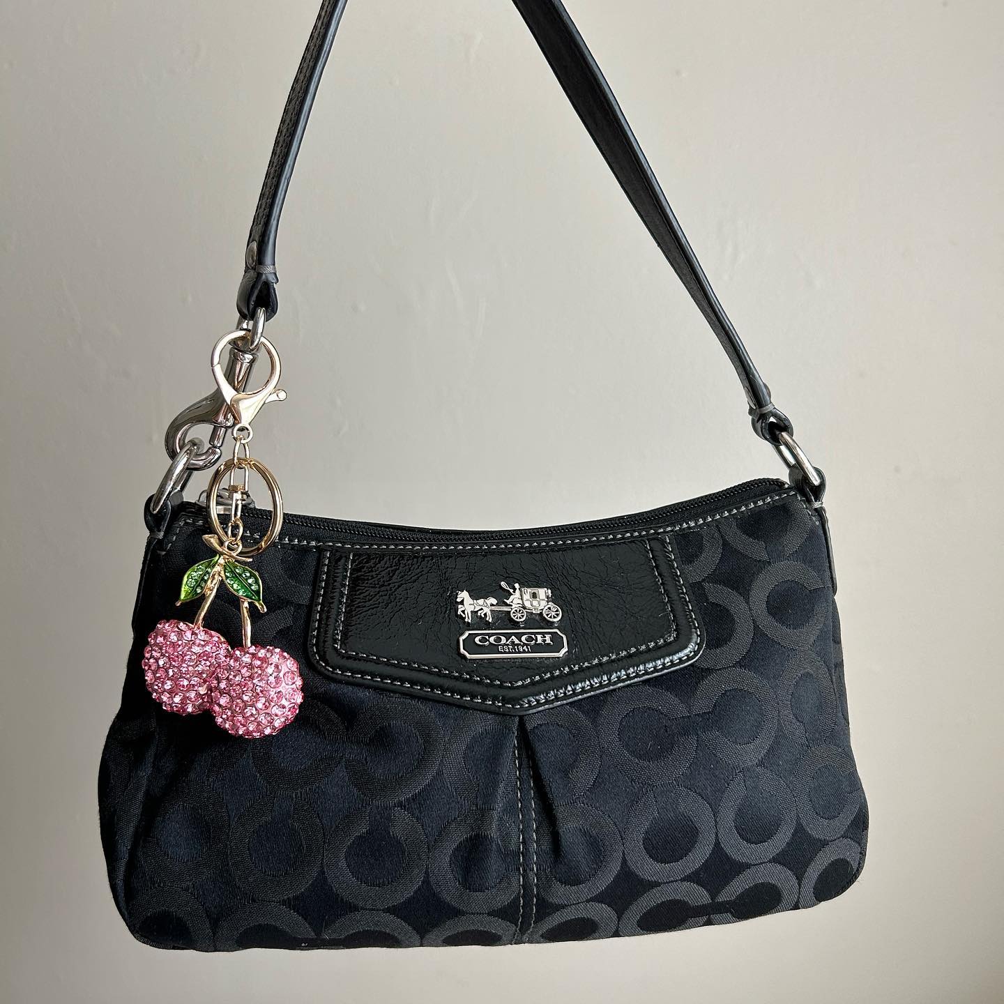 black coach vintage bag 1