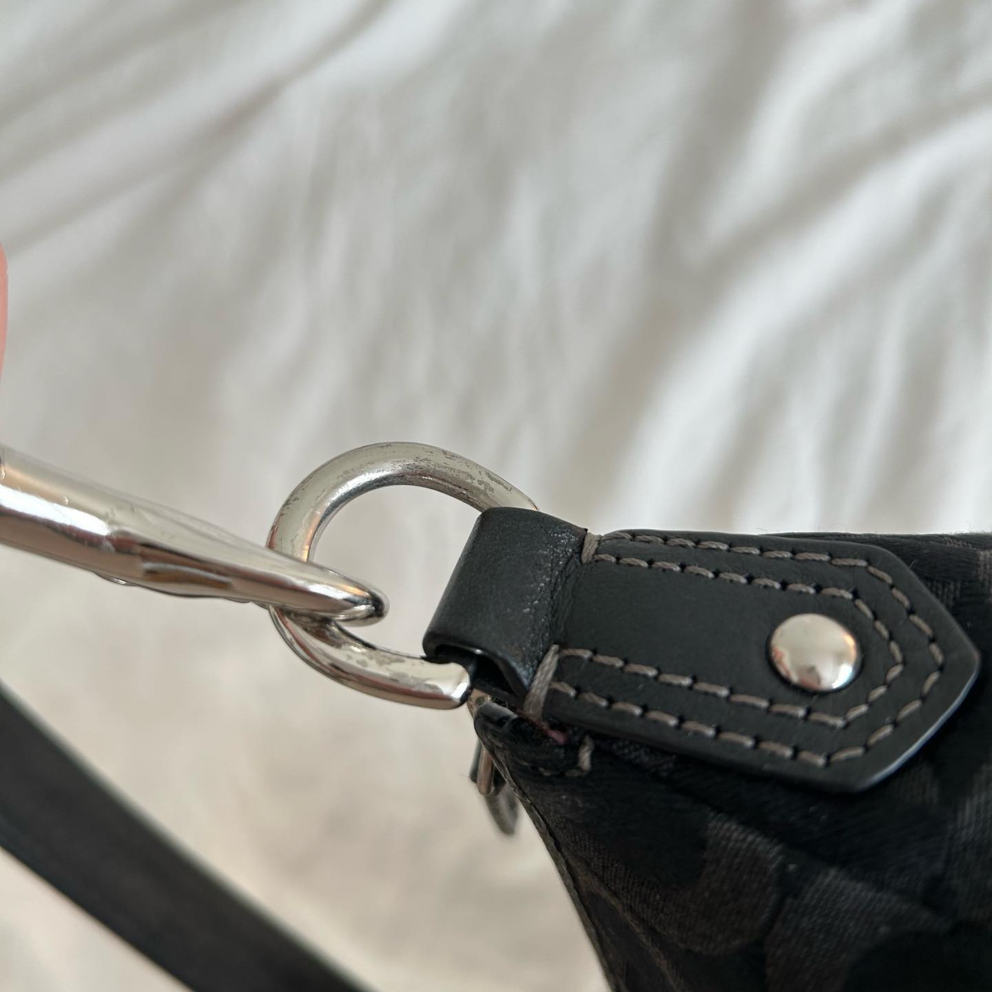 black coach vintage bag 1