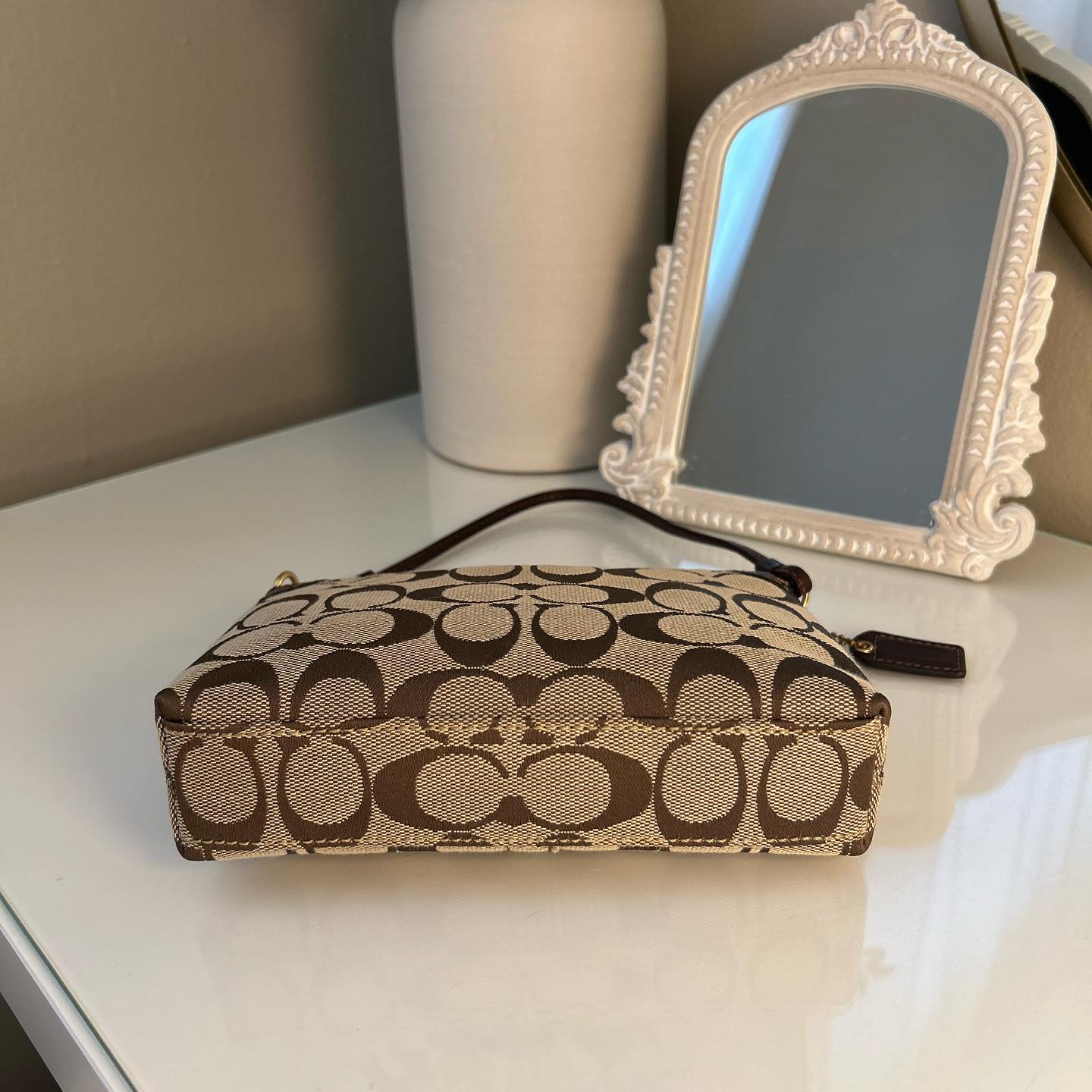 coach brown vintage bag