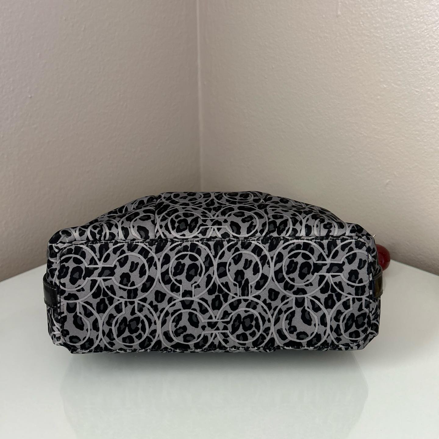 coach grey vintage bag