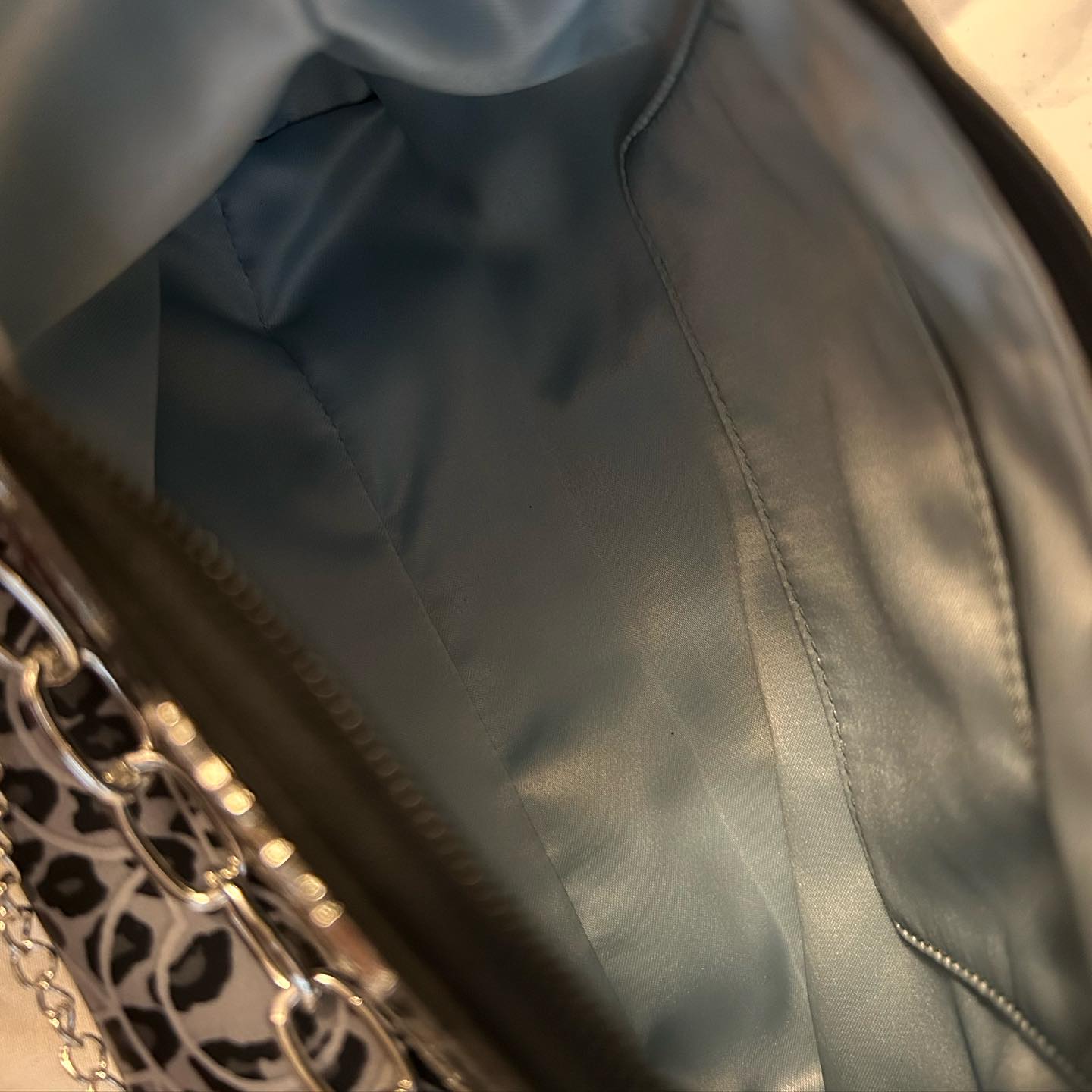 coach grey vintage bag