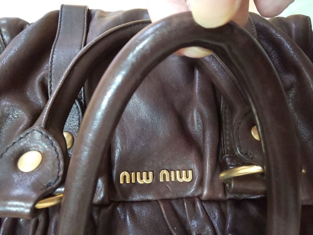 MIU MIU handbag shoulder bag with bag