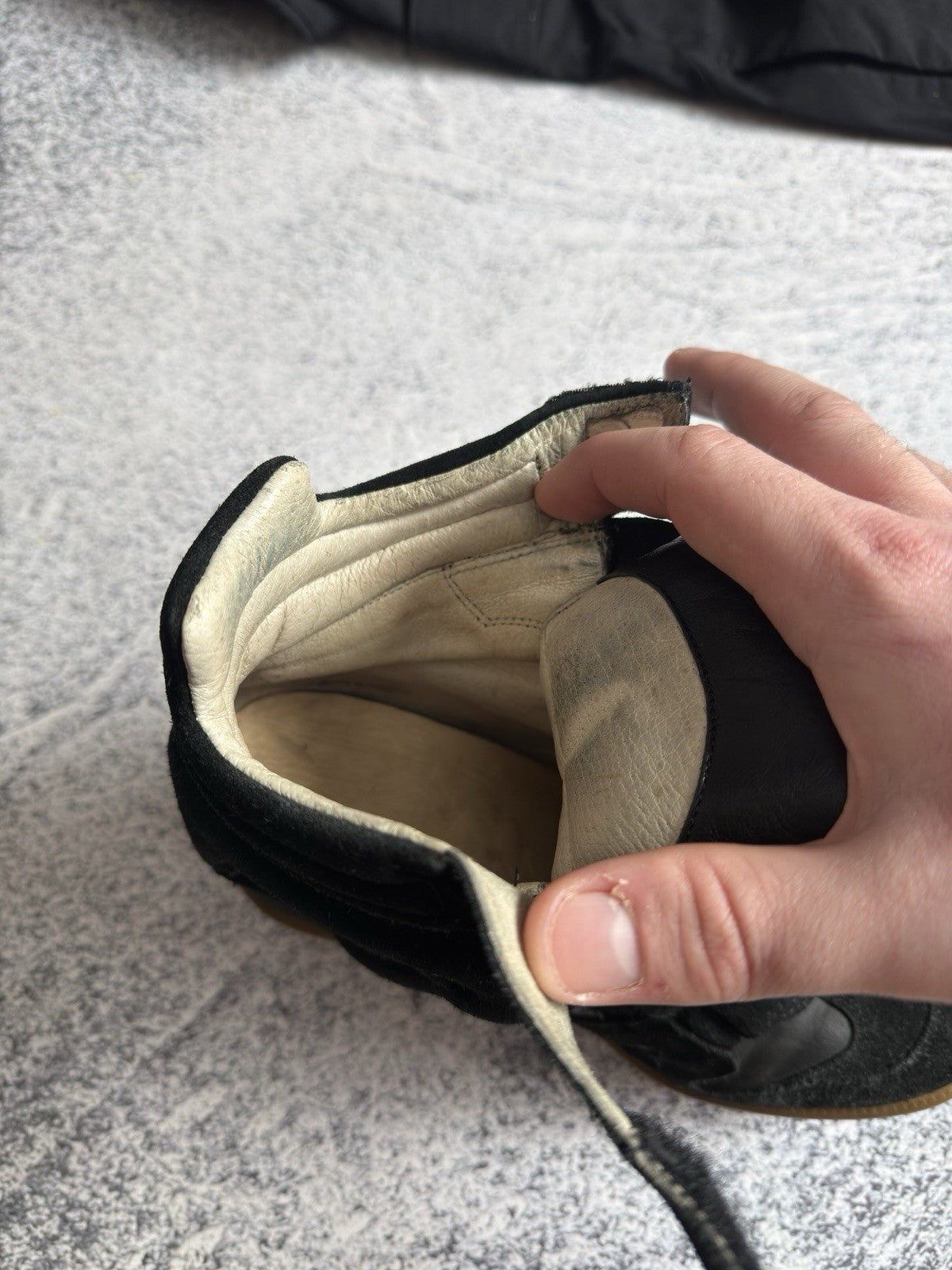 Isabel Marant Beckett Black Suede High Sneakers Basket Shoes Size 38