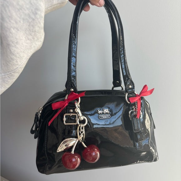 y2k coach mini madison satchel handbag 🍒