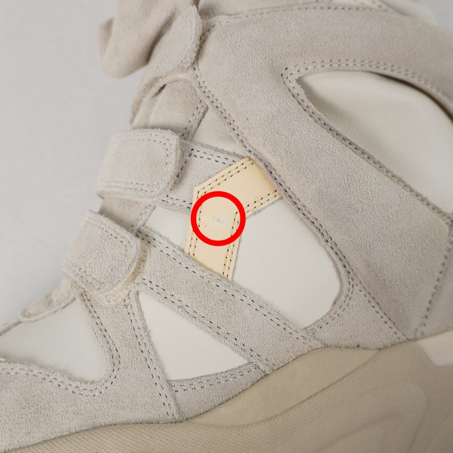 Isabel Marant Balskee High-Top Wedge Sneakers In White - Women's Size US 9/EU 39