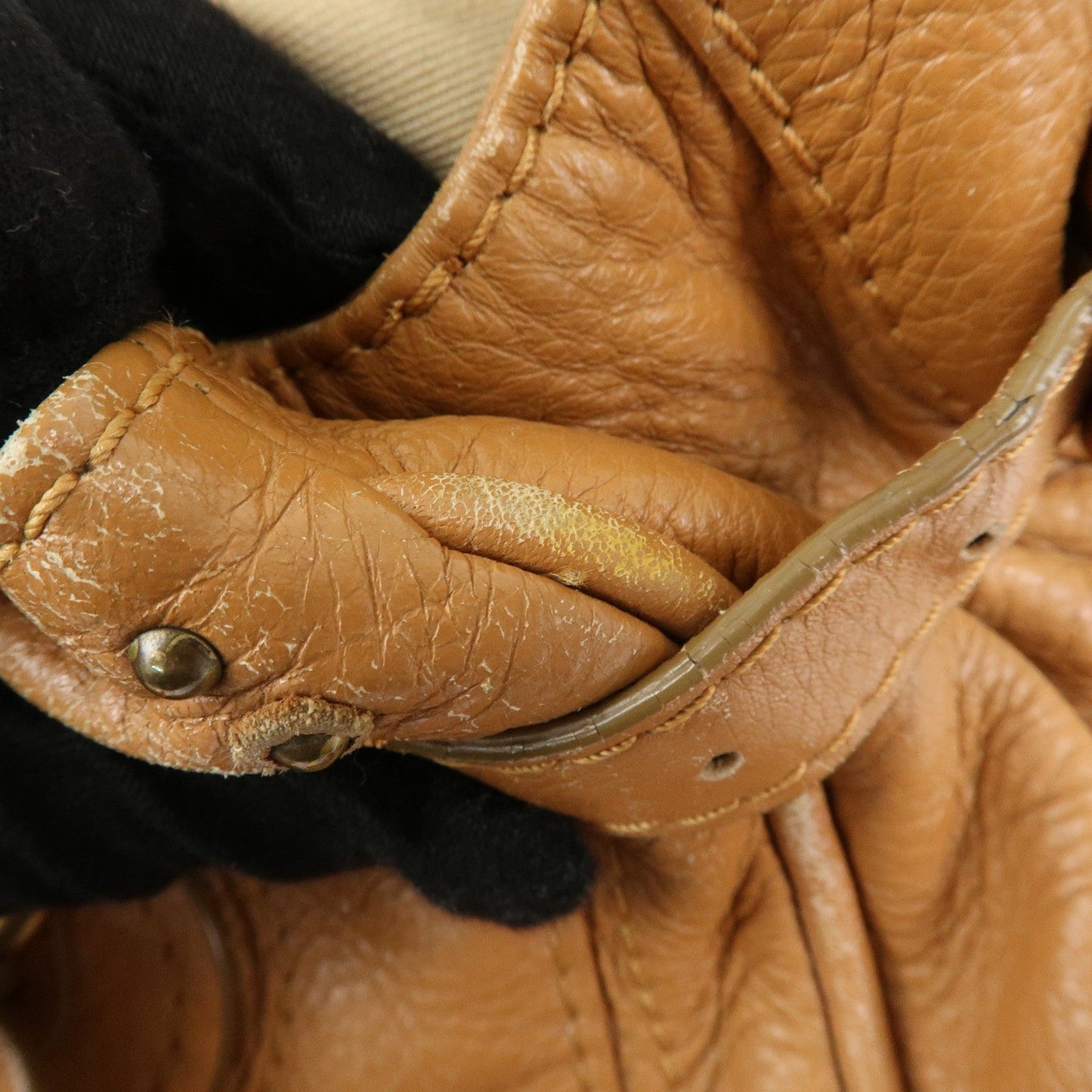 Chloe Paddington Medium Leather Hand Bag Shoulder Bag Brown Authentic Used F/S