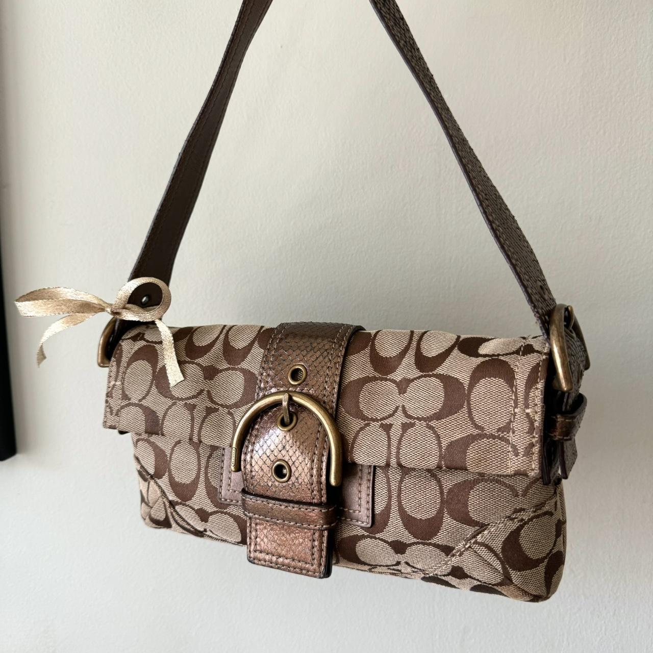 Vintage Y2K Coach Limited Edition Snakeskin soho sufflete baguette!