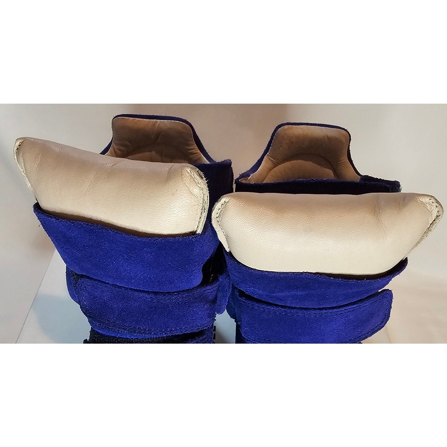 Isabel Marant Bekett Wedge Suede Royal Blue Sneakers
