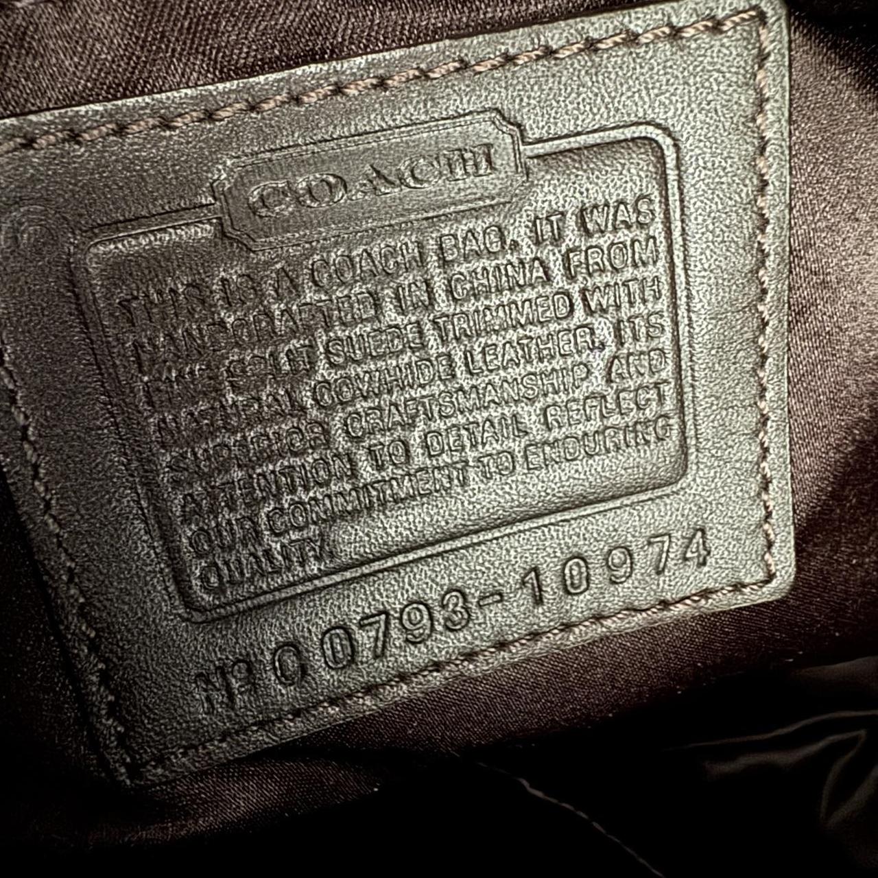 Vintage Y2K Coach Chelsea suede patchwork shoulder bag!