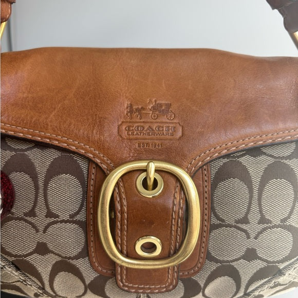 y2k coach bleeker shoulder bag