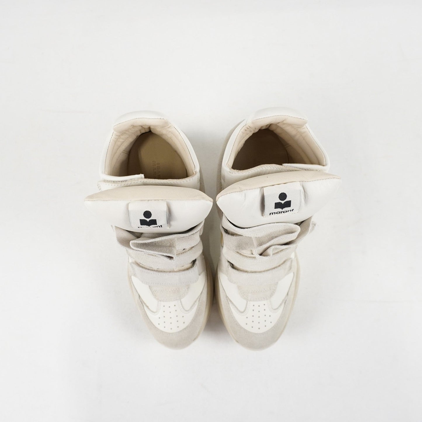 Isabel Marant Balskee High-Top Wedge Sneakers In White - Women's Size US 9/EU 39