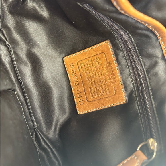 y2k coach bleeker shoulder bag