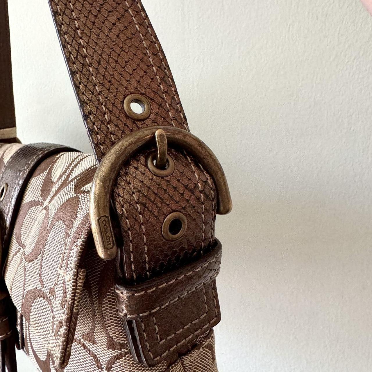 Vintage Y2K Coach Limited Edition Snakeskin soho sufflete baguette!