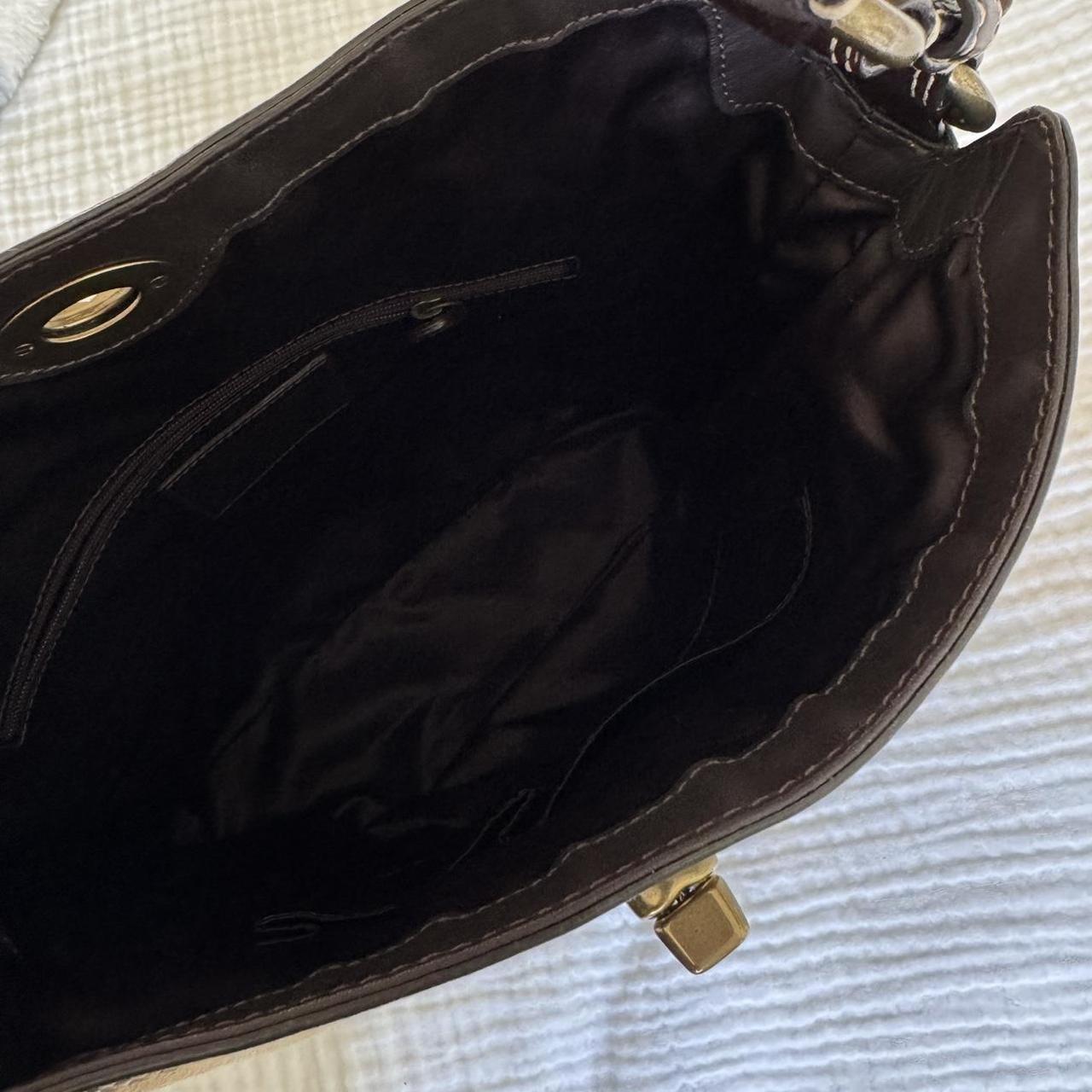 Vintage Y2K Coach Chelsea suede patchwork shoulder bag!