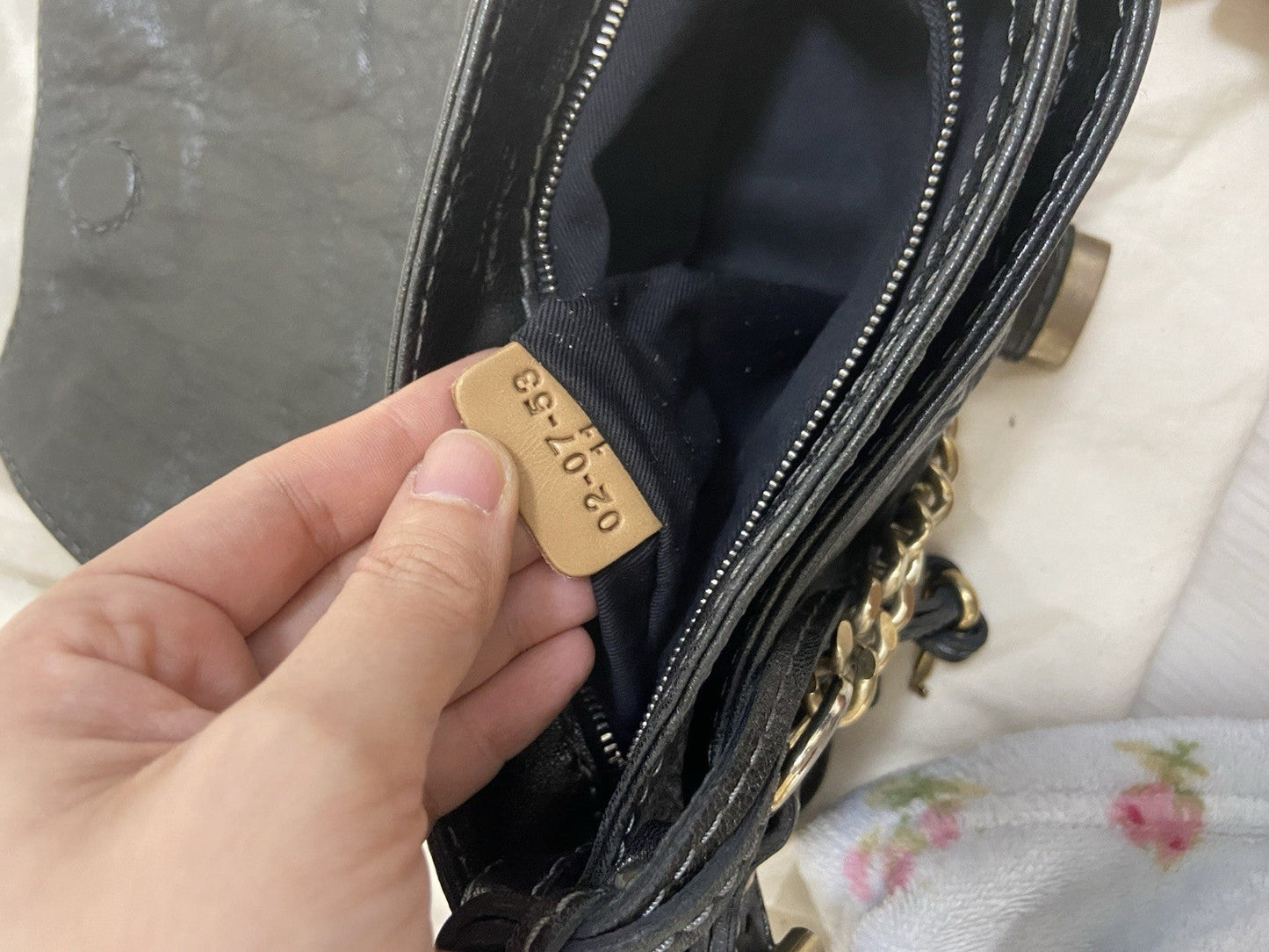 rare Chloe paddington small shoulder bag scandi bag dark khaki black