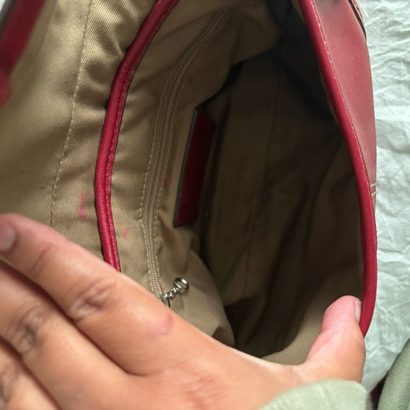 vintage coach soho cherry red 🍒