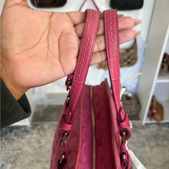 y2k coach hampton satchel pink 💖
