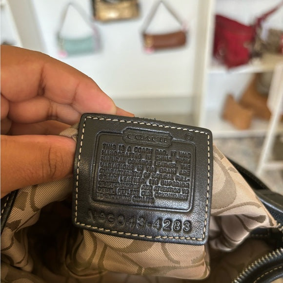 y2k coach soho hobo black shoulder bag 🍒🍒