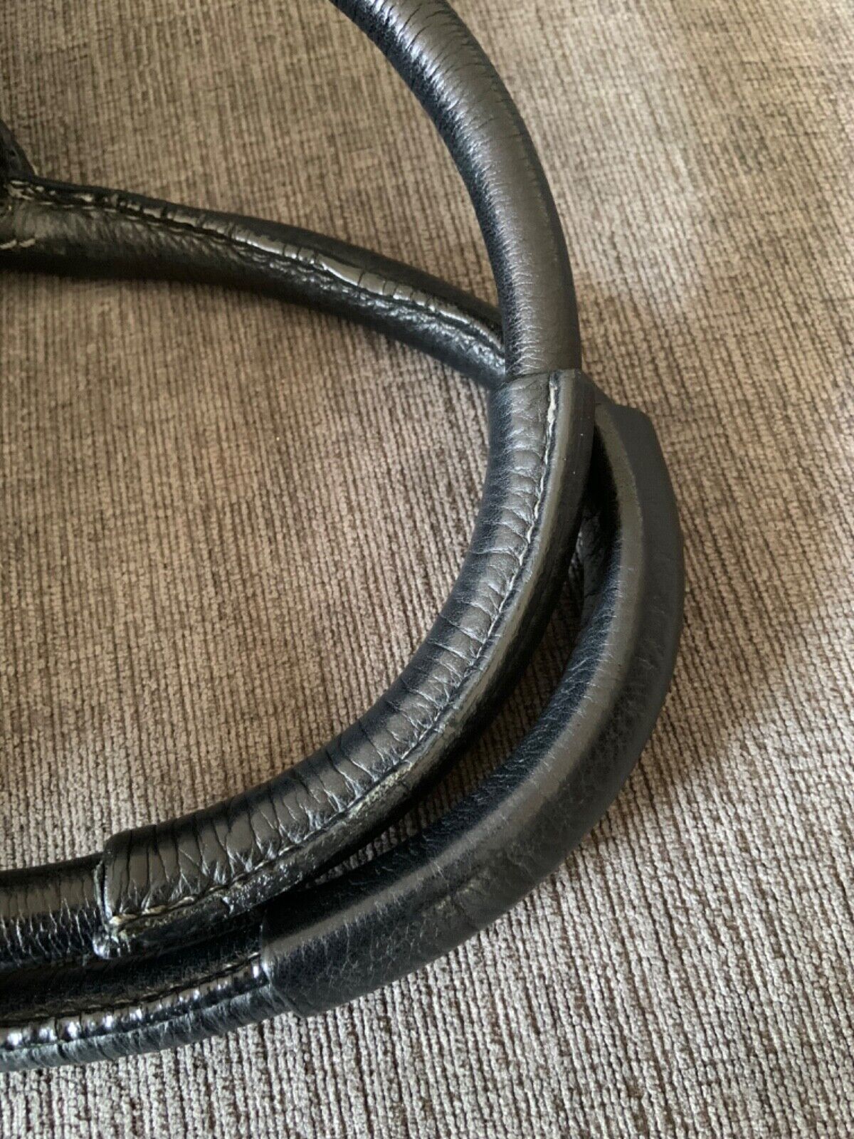 Chloe paddington black leather east west shoulder hobo bag lock key