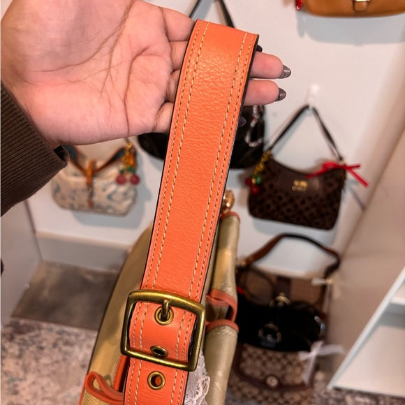 y2k coach legacy turnlock shoulder bag