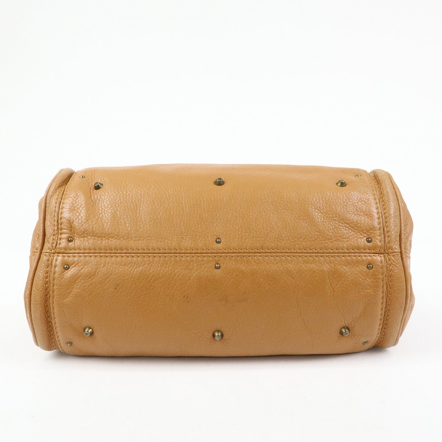 Chloe Paddington Medium Leather Hand Bag Shoulder Bag Brown Authentic Used F/S