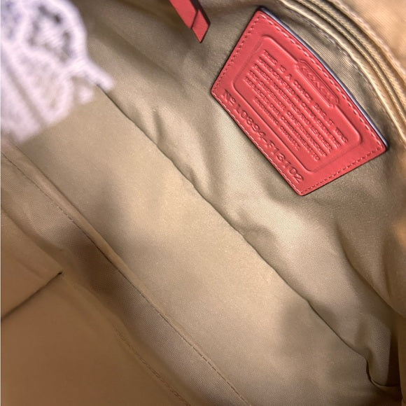 y2k coach legacy turnlock shoulder bag