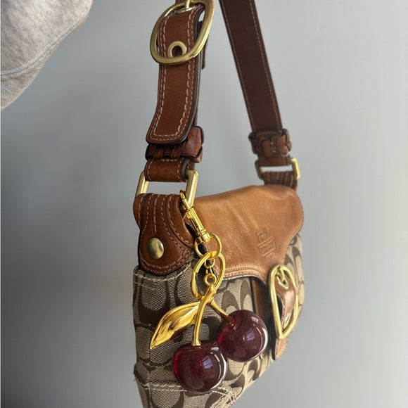 y2k coach bleeker shoulder bag