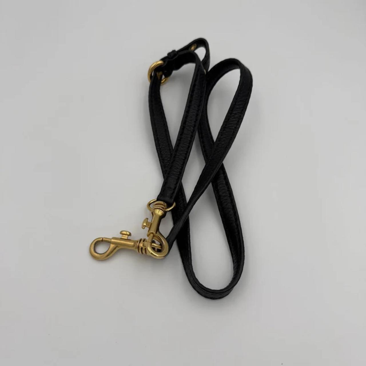 🔥 Authentic Miu Miu Vitello Leather Black Shoulder Bag Pre-owned 🔥