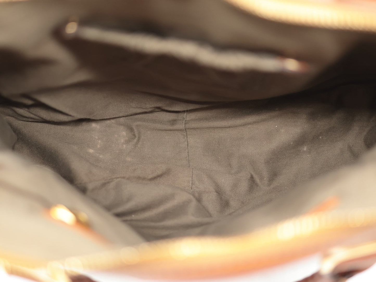 Chloe Marcie Hand Bag Brown Authentic