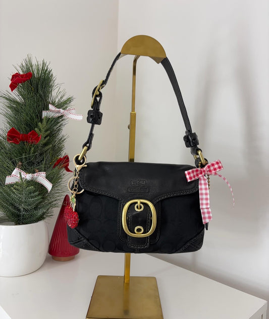 black coach vintage bag 2