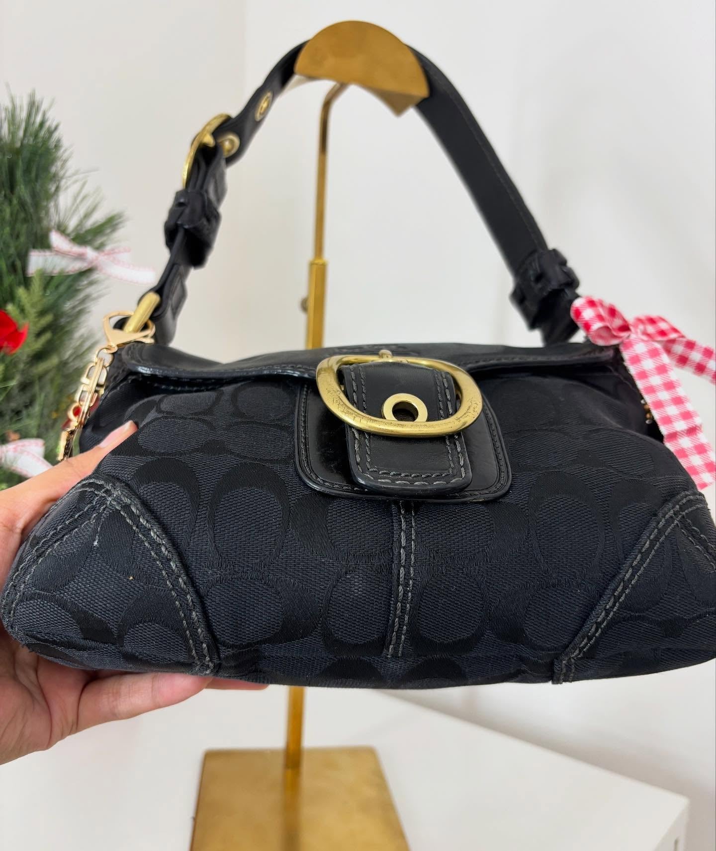 black coach vintage bag 2