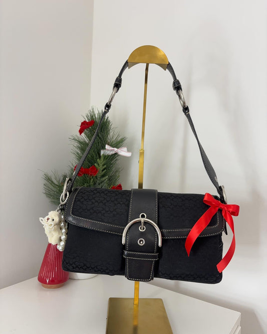 black coach vintage bag 3