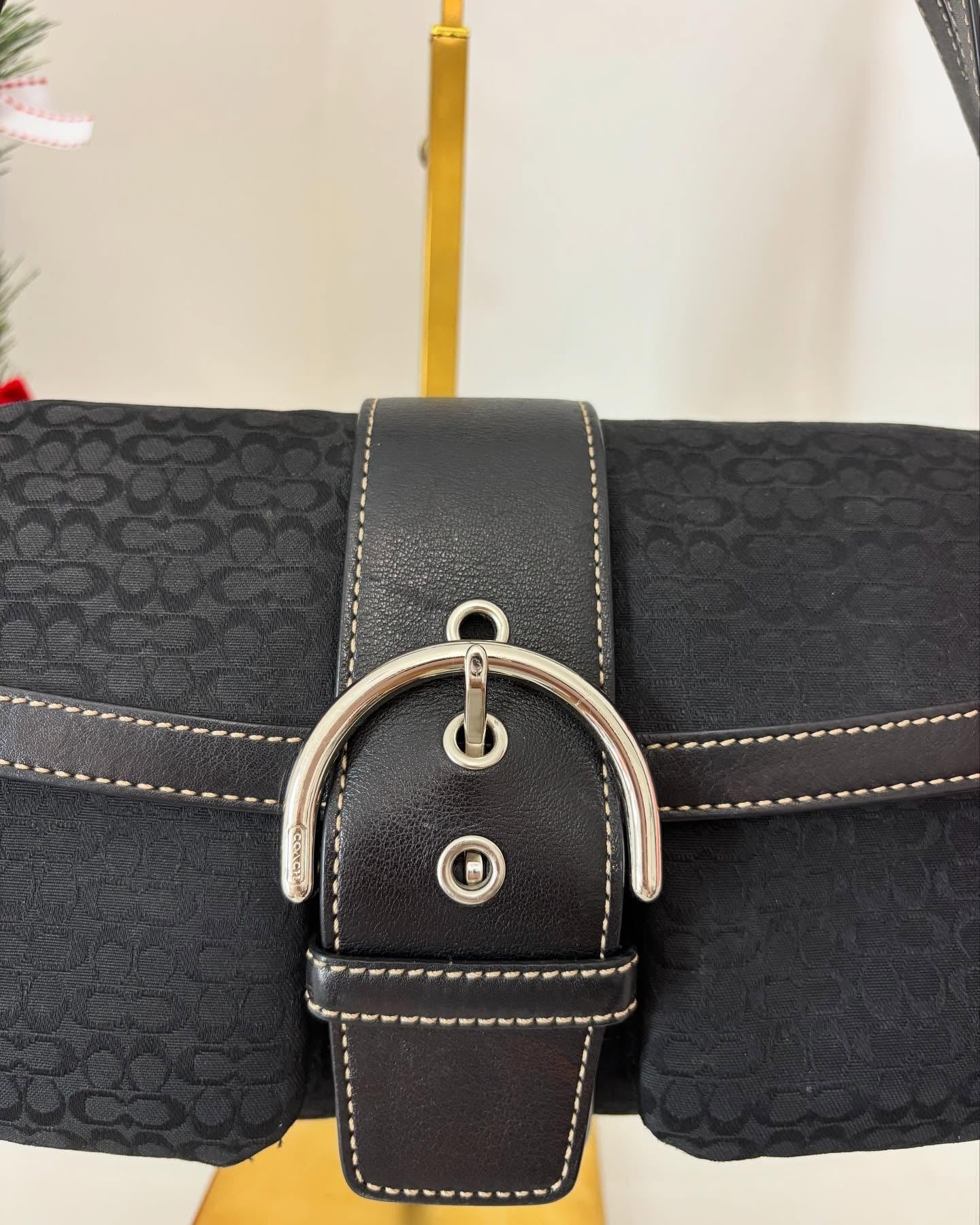 black coach vintage bag 3